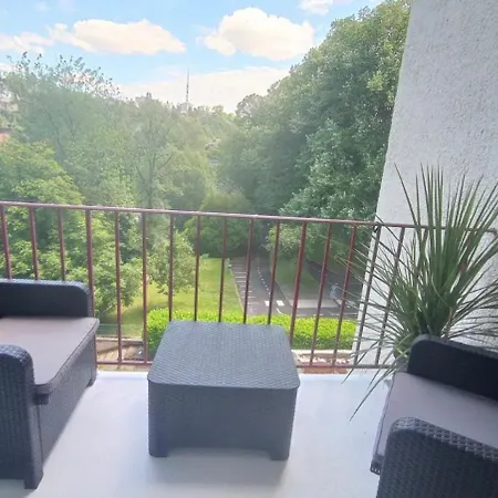 Chez Jean-claude, Vue Panoramique Au Reveil شقة *