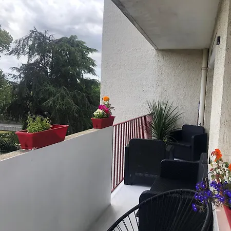 Chez Jean-claude, Vue Panoramique Au Reveil Apartment Poitiers